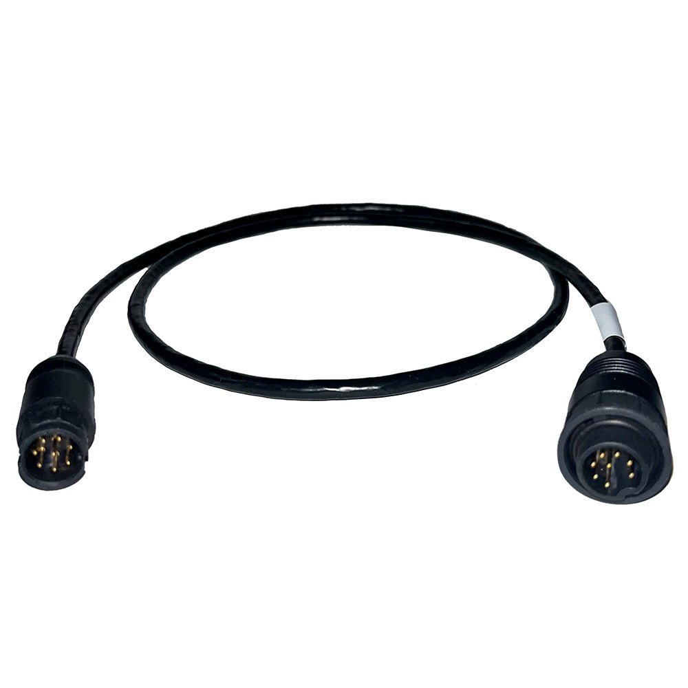 Echonautics 1M Adapter Cable w/Male 8-Pin Black Box Connector f/Echonautics 300W, 600W 1kW Transducers [CBCCMS0501] - Houseboatparts.com