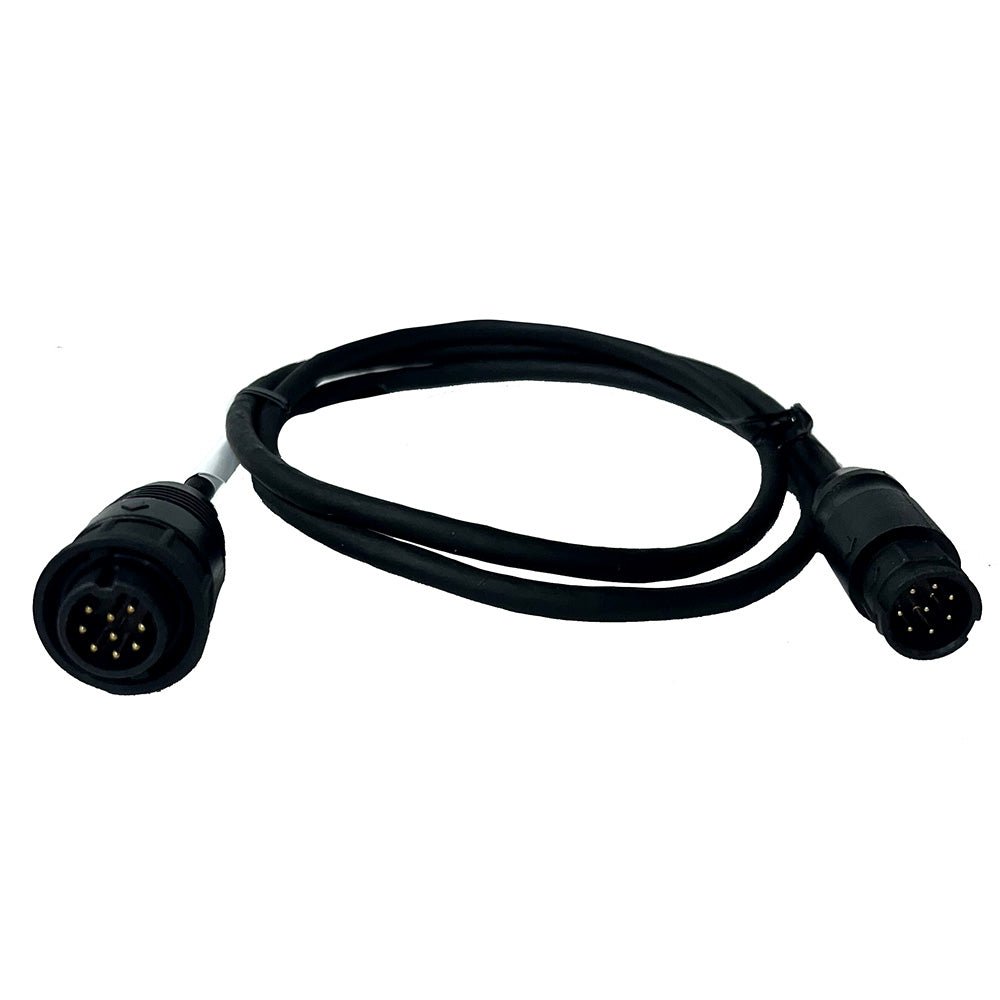 Echonautics 1M Adapter Cable w/Male 9-Pin Navico Connector f/Echonautics 300W, 600W 1kW Transducers [CBCCMS0502] - Houseboatparts.com