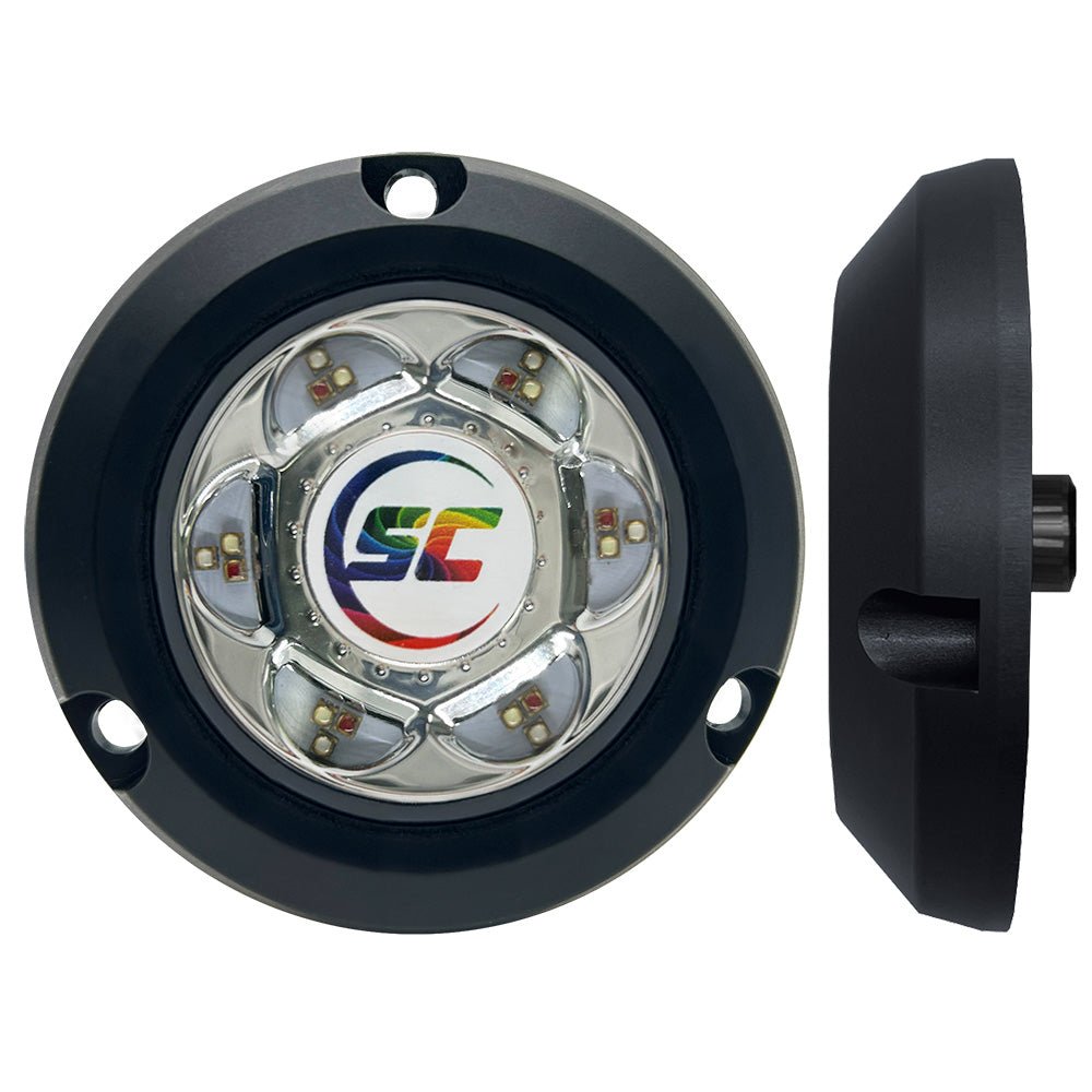 Shadow-Caster SC2 Series Polymer Composite Surface Mount Underwater Light - Full Color [SC2-CC-CSM] - Houseboatparts.com