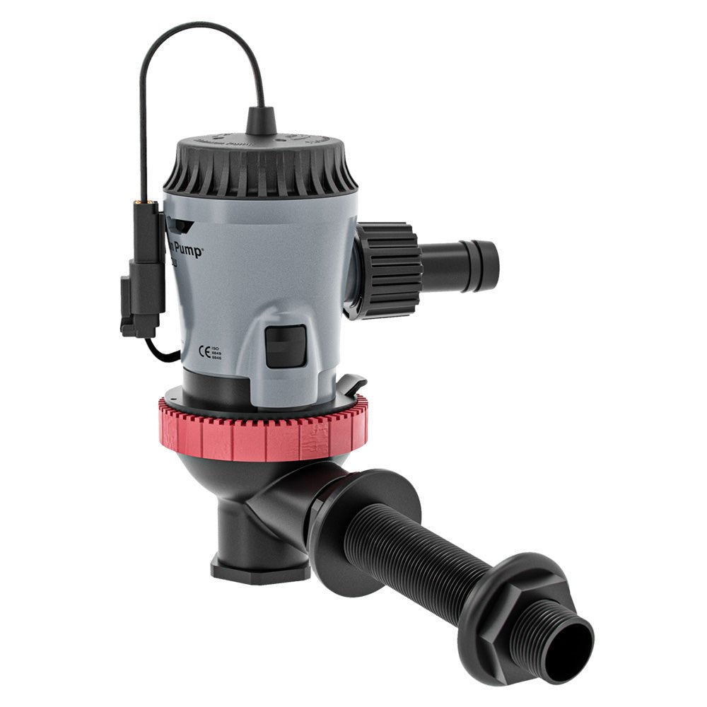 Johnson Pump Aqua O2 Flex Mount 800 GPH Aerator Pump - 12V [10-13643-01] - Houseboatparts.com