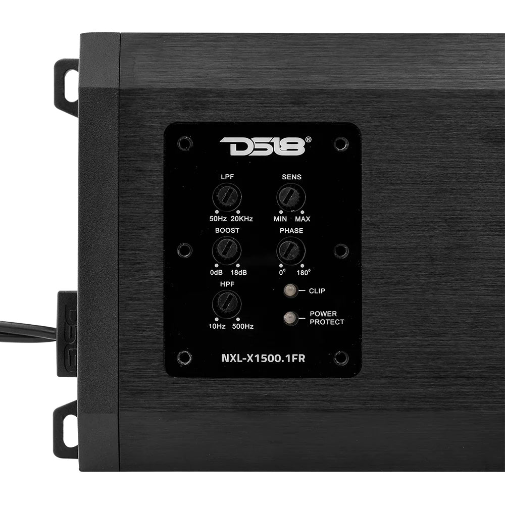 DS18 NXL 1-Channel Full-Range Class D Marine/Powersports Amplifier - 1500W RMS, 1-Ohm [NXL-X1500.1FR] - Houseboatparts.com
