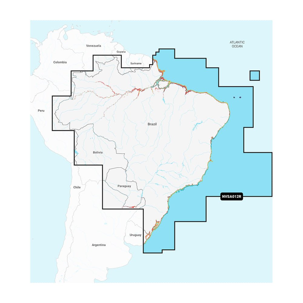 Garmin Navionics Vision+ NVSA012R Brazil [010-C1453-00] - Houseboatparts.com