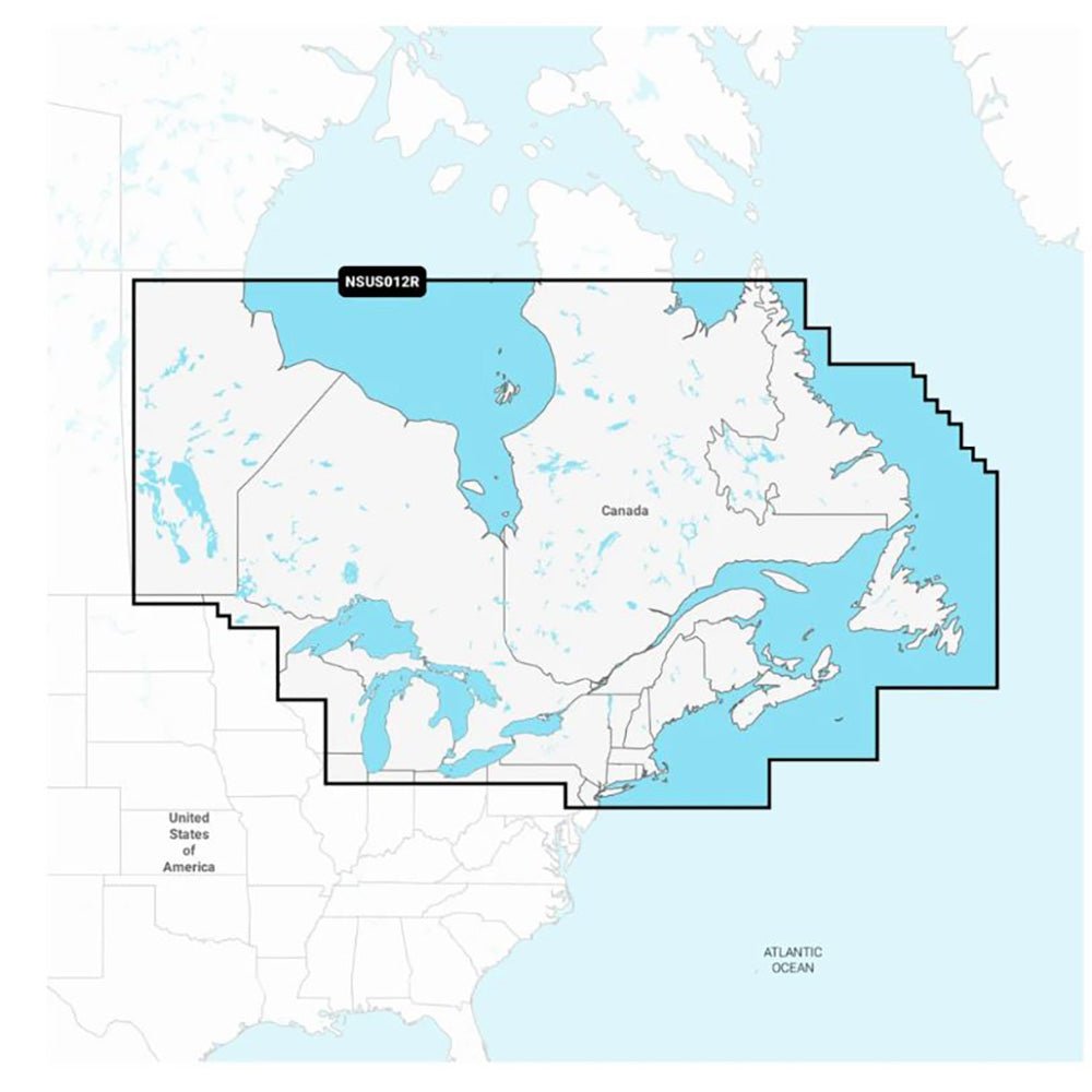 Garmin Navionics+ NSUS012R Canada, East Great Lakes [010-C1484-20] - Houseboatparts.com