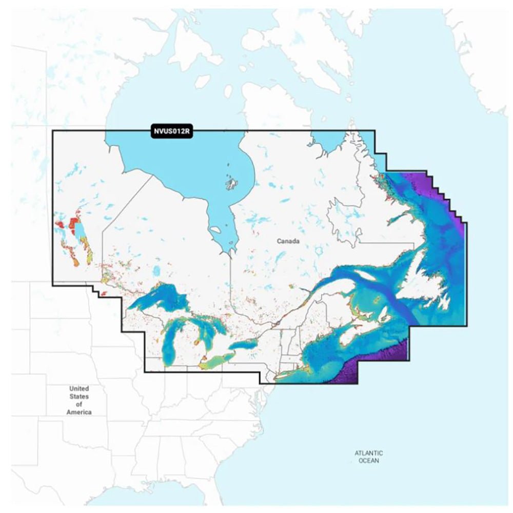 Garmin Navionics Vision+ NVUS012R Canada, East Great Lakes [010-C1484-00] - Houseboatparts.com