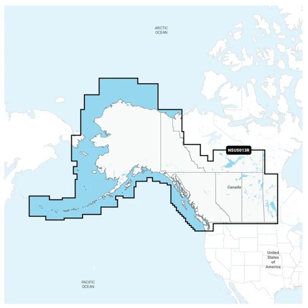 Garmin Navionics+ NSUS013R Canada, West Alaska [010-C1485-20] - Houseboatparts.com