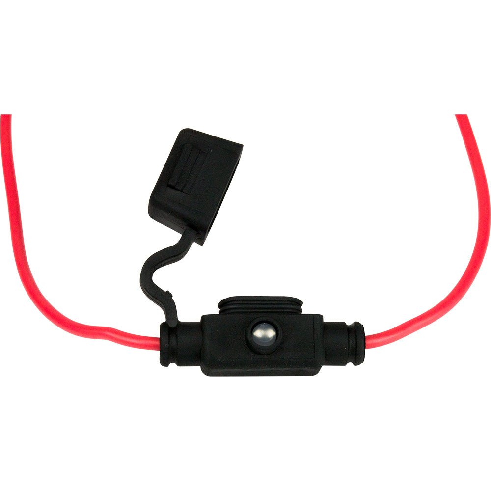 Sea-Dog ATM Mini Style Inline LED Fuse Holder - Up to 30A [445097-1] - Houseboatparts.com