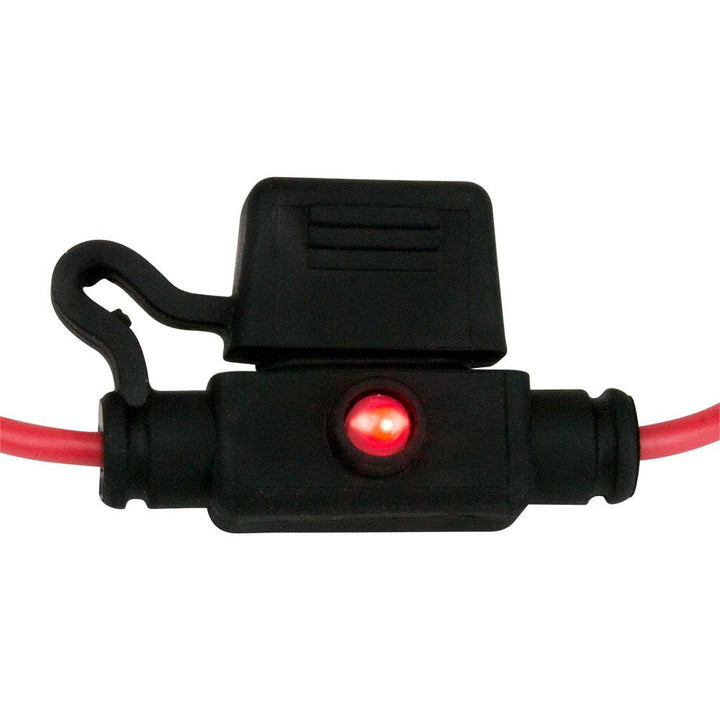 Sea-Dog ATM Mini Style Inline LED Fuse Holder - Up to 30A [445097-1] - Houseboatparts.com
