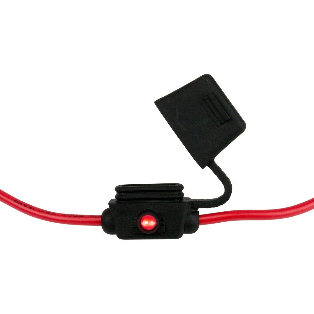 Sea-Dog ATO/ATC Style Inline LED Fuse Holder - Up to 30A [445197-1] - Houseboatparts.com