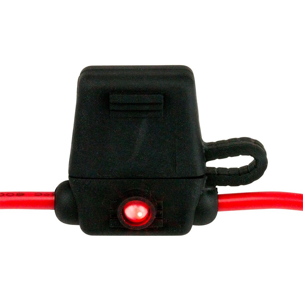 Sea-Dog ATO/ATC Style Inline LED Fuse Holder - Up to 30A [445197-1] - Houseboatparts.com