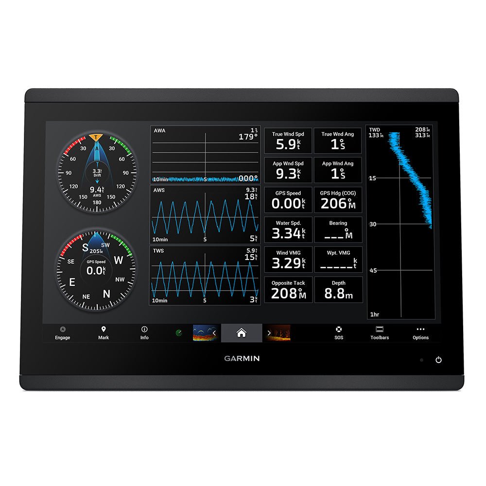 Garmin GPSMAP 1623 Chartplotter [010-02919-00] - Houseboatparts.com