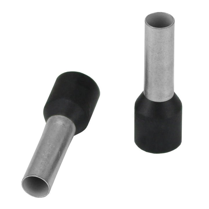Pacer Black 10 AWG Wire Ferrule - 10mm Length - 25 Pack [TFRL10-12MM-25] - Houseboatparts.com
