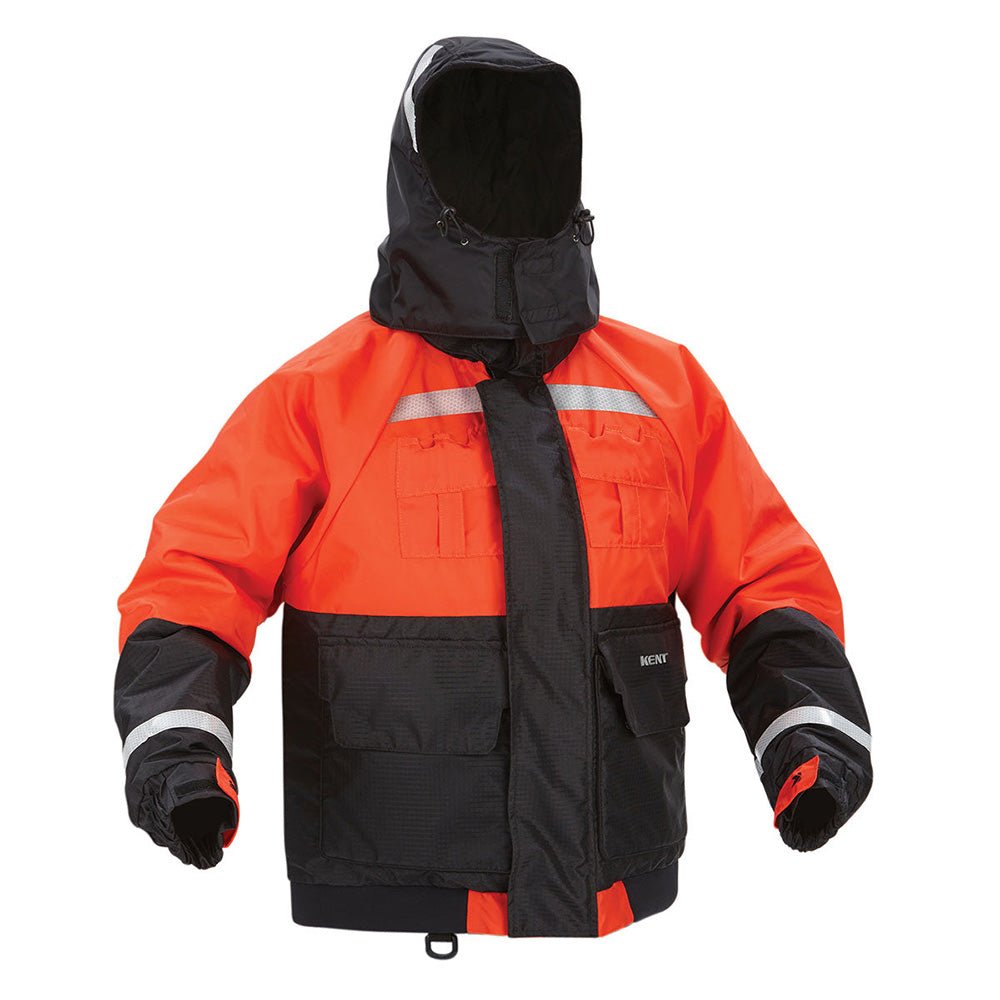 Kent Deluxe Flotation Jacket PFD - Large - Orange [151800-200-040-23] - Houseboatparts.com