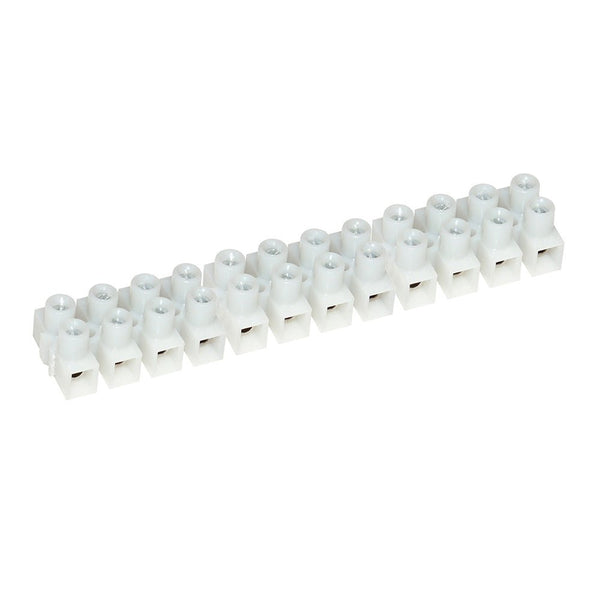 Pacer 15A Euro Style Terminal Block - 12 Gang - 5 Pack [E150-12-5] - Houseboatparts.com