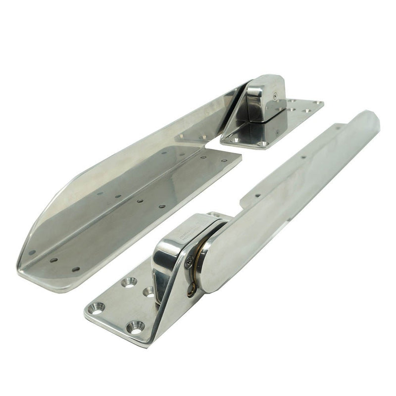 TACO Command Ratchet Hinges - 18-1/2" - 316 Stainless Steel - Pair [H25-0023R] - Houseboatparts.com