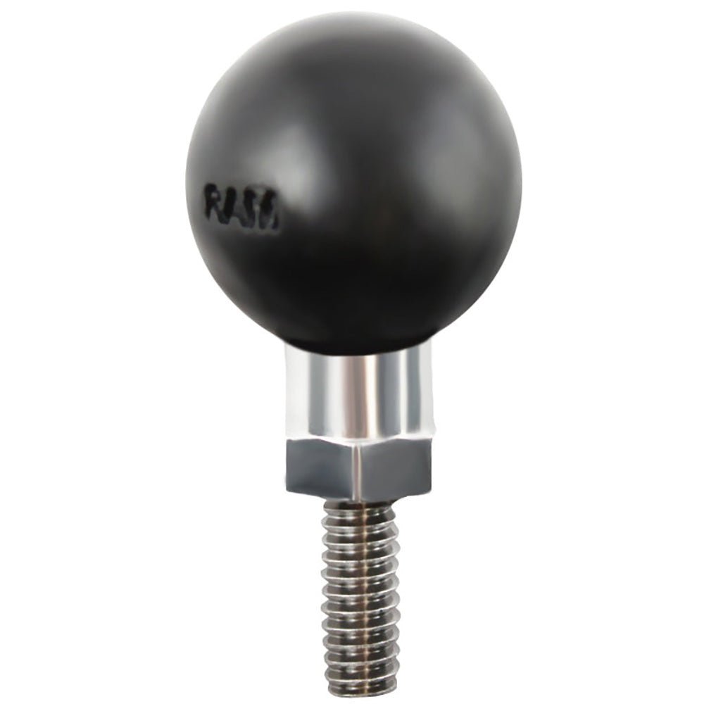 RAM Mount RAM Ball Adapter w/1/4"-20 x 1/2" Threaded Stud [RAM-B-273-1U] - Houseboatparts.com
