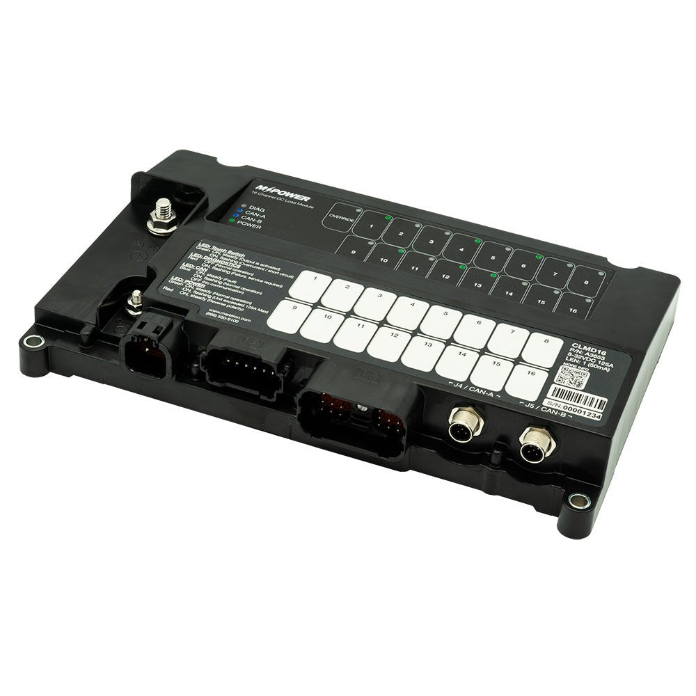 Maretron MPower 16 - Channel DC Load Controller Module w/NMEA 2K w/o Connectors [CLMD16] - Houseboatparts.com