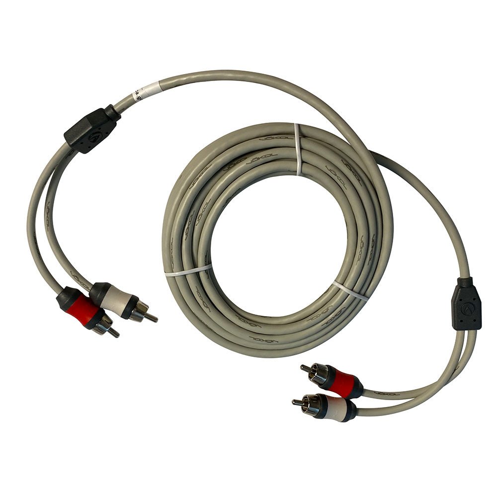 Marine Audio RCA Cable Twisted Pair - 6' (1.8M) [VMCRCA6] - Houseboatparts.com