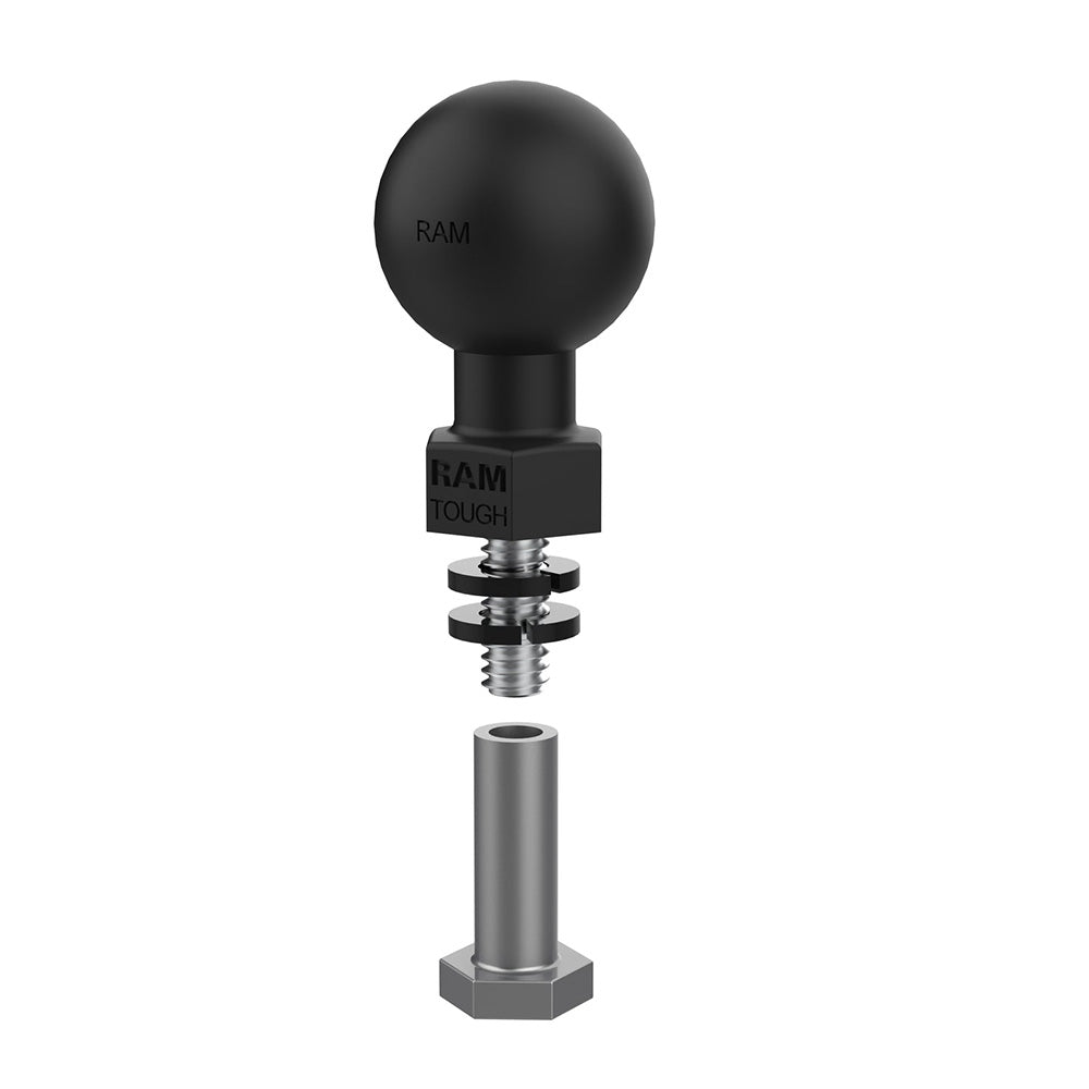 RAM Mount RAM Tough-Ball f/Bronco Hood Tie-Down [RAP-B-379U-252062-2SLW] - Houseboatparts.com