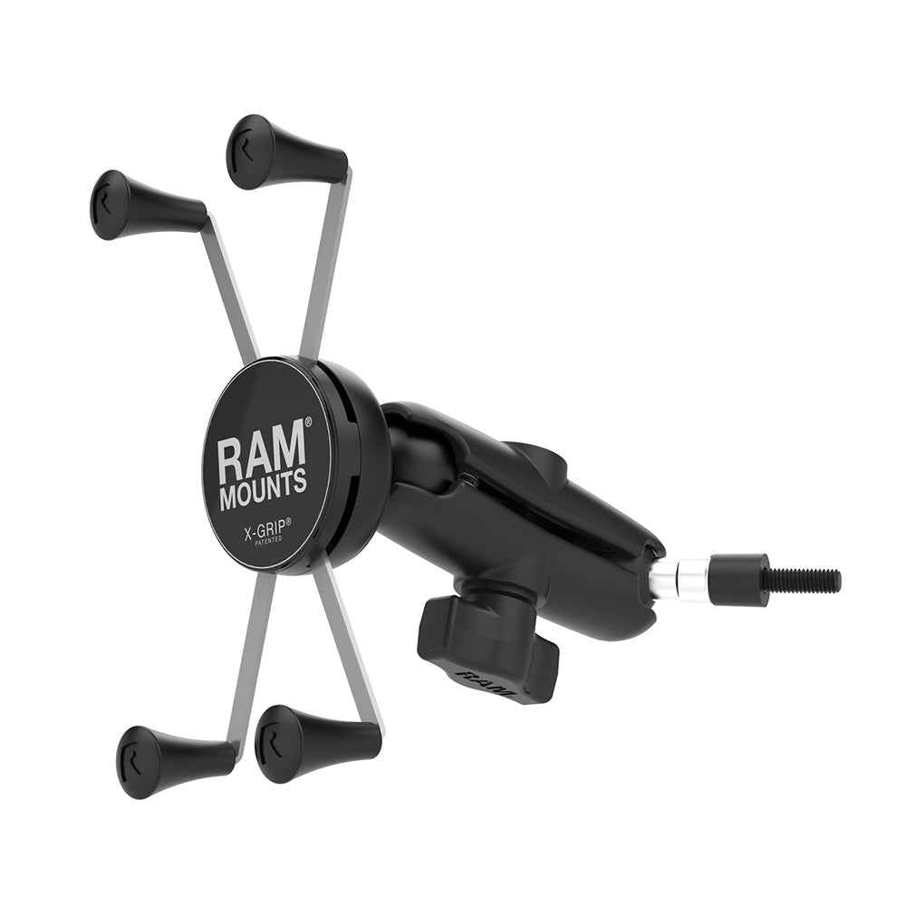 RAM Mount RAM X-Grip Large Phone Mount w/Grab Handle M6 Bolt Base [RAM-B-186-M6-UN10U] - Houseboatparts.com