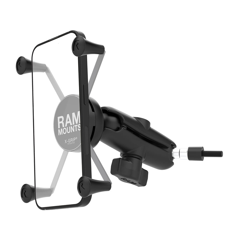 RAM Mount RAM X-Grip Large Phone Mount w/Grab Handle M6 Bolt Base [RAM-B-186-M6-UN10U] - Houseboatparts.com