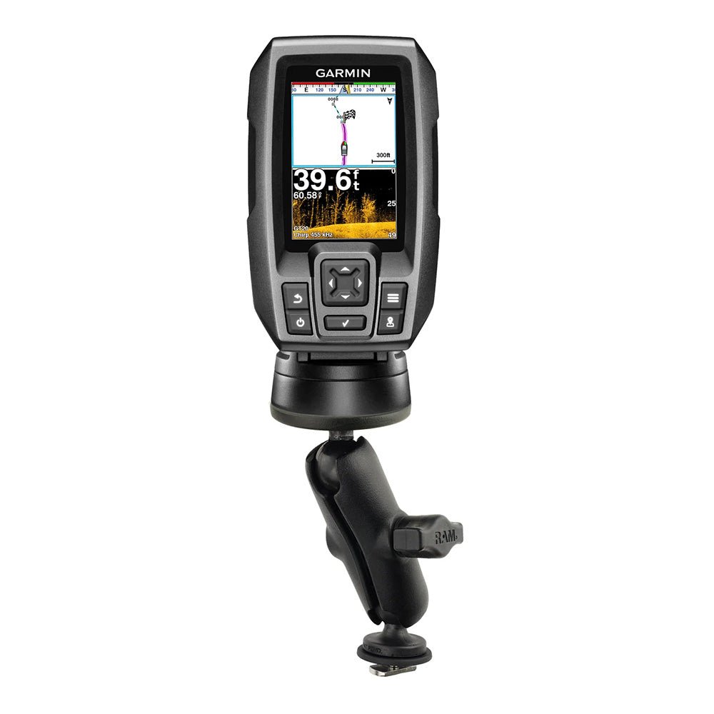 RAM Mount RAM Track Ball Mount f/Garmin Striker + More [RAM-B-202-G4-TRA1U] - Houseboatparts.com