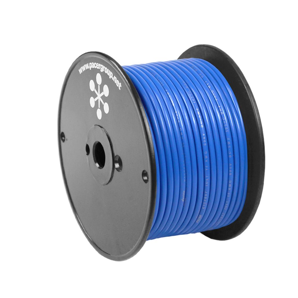 Pacer Blue 10 AWG Primary Wire - 20' [WUL10BL-20] - Houseboatparts.com