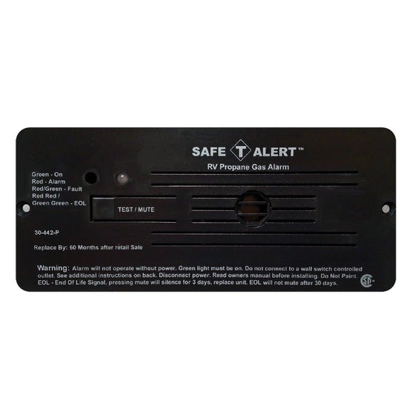 Safe-T-Alert 30 Series 12V RV Propane Alarm - Black [30-442-P-BL] - Houseboatparts.com