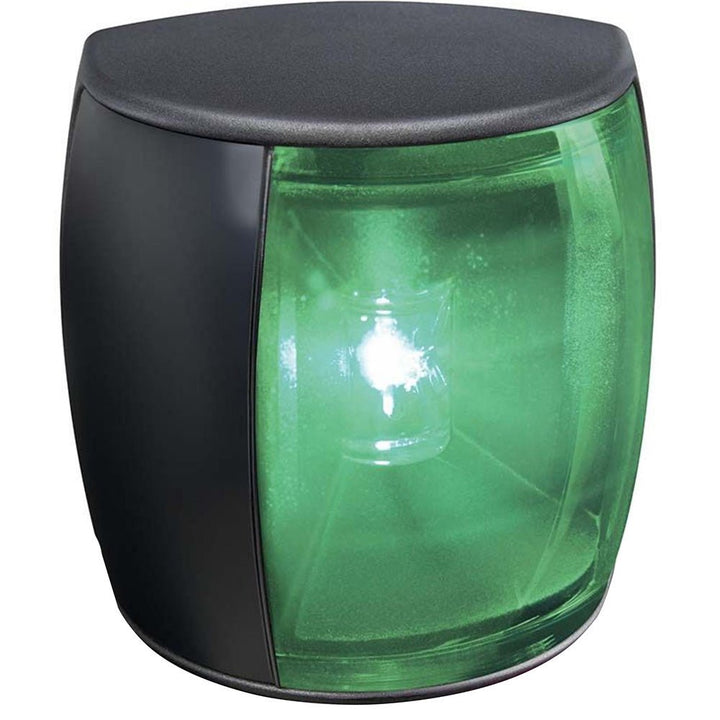 Hella Marine 2 NM NaviLED PRO Starboard Navigation Lamp - Black [017461001] - Houseboatparts.com
