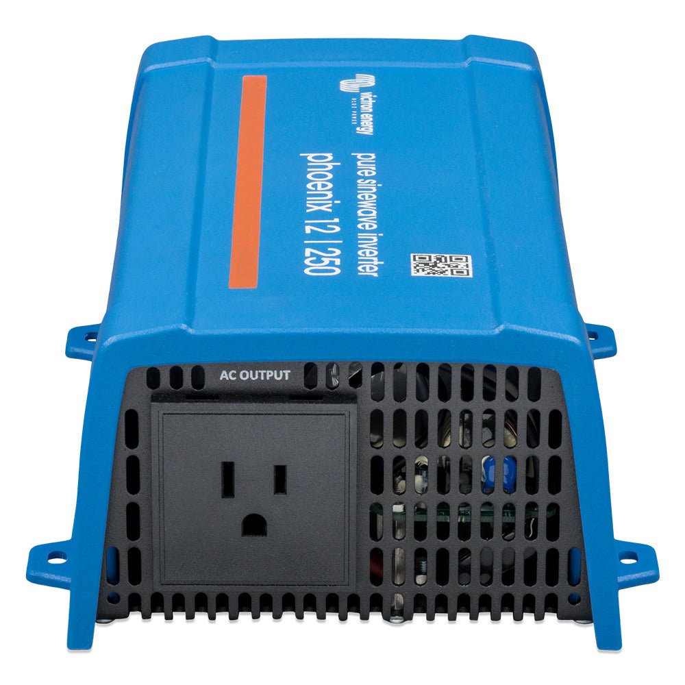 Victron Phoenix Inverter 12/250 - 120V - VE.Direct NEMA 5 - 15R - Single Outlet - 200W [PIN122510500] - Houseboatparts.com