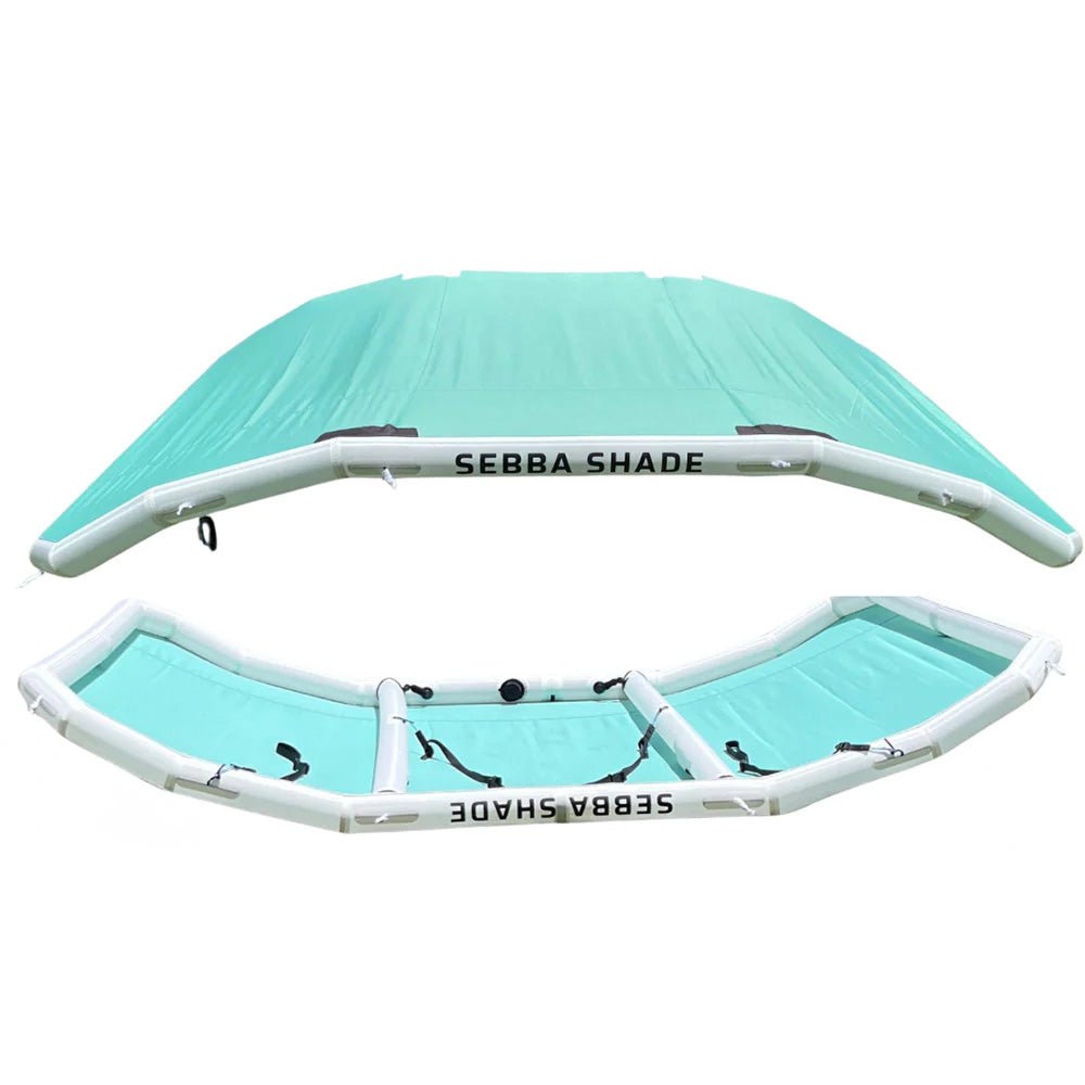 Sebba Shade 8 x 12 ft. Seafoam Sun Shade f/Boats 26'+ [SS8X12SFM] - Houseboatparts.com