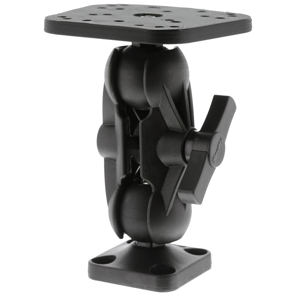 Scotty 164 1.5" Ball Mount w/Sounder Plate [0164] - Houseboatparts.com
