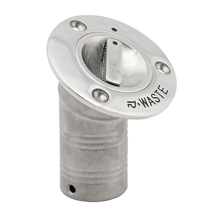 Whitecap 30 EPA Pull - Up Deck Fill Angled 1 - 1/2" (Waste) [6126AEPA] - Houseboatparts.com