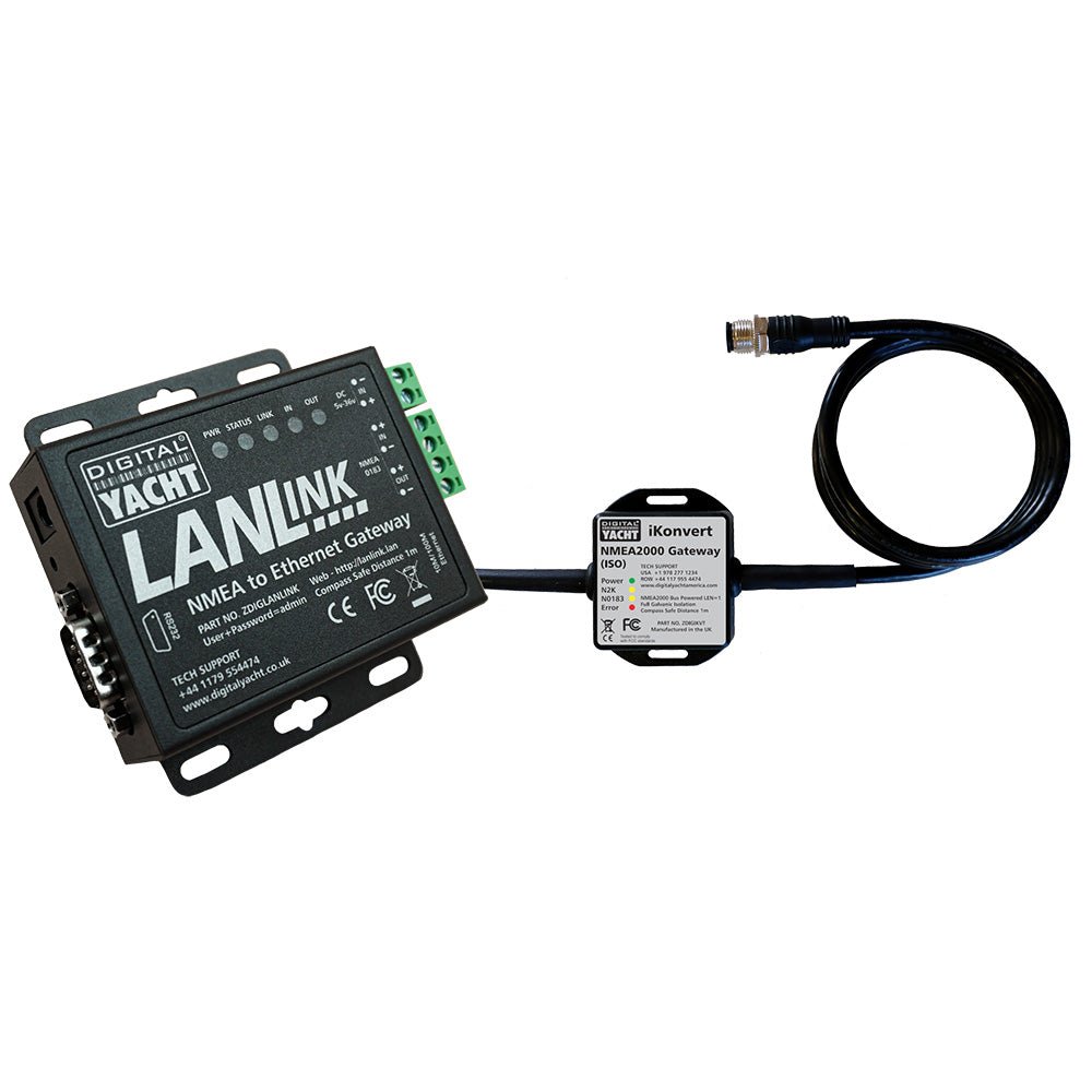 Digital Yacht LANLink NMEA 2000 To Ethernet Gateway [ZDIGLANLN2K] - Houseboatparts.com