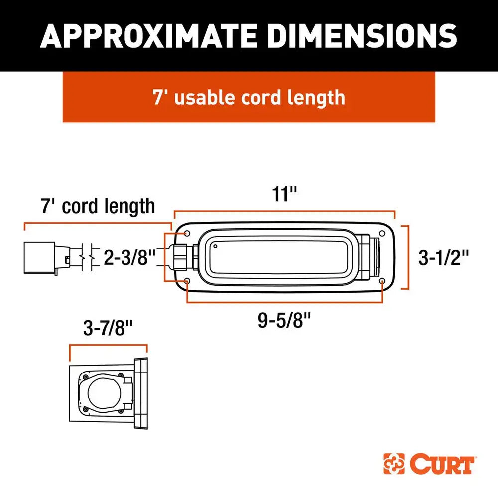 CURT True Course Electronic Trailer Sway Control System Using One Control Auto [51202]