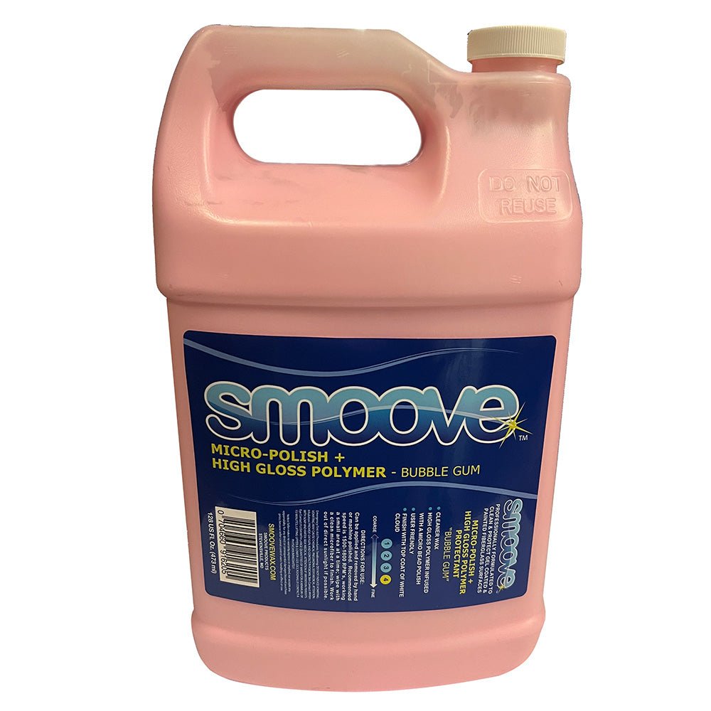 Smoove Bubble Gum Micro Polish + High Gloss Polymer - Gallon [SMO010] - Houseboatparts.com