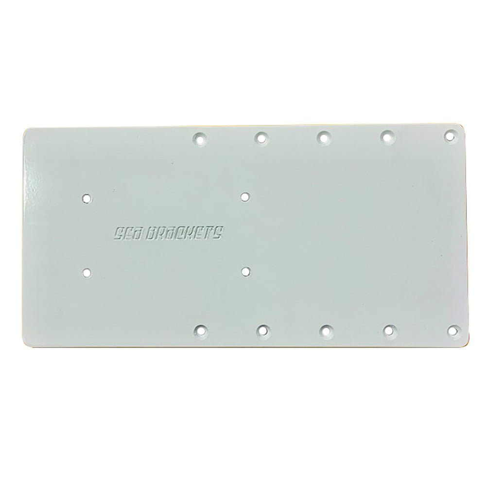 Sea Brackets 14 Straight Trolling Motor Plate f/Garmins Kraken [SEA2312] - Houseboatparts.com