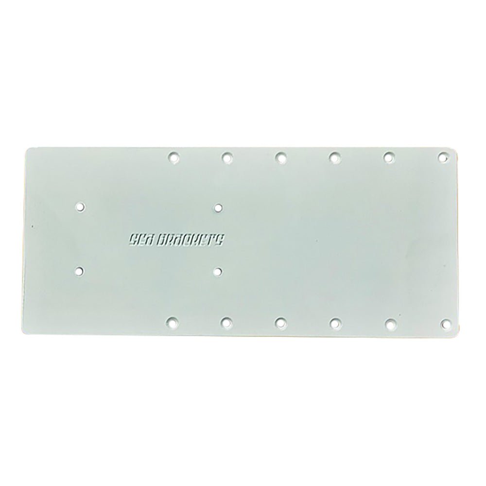 Sea Brackets 16 Straight Trolling Motor Plate f/Garmins Kraken [SEA2301] - Houseboatparts.com