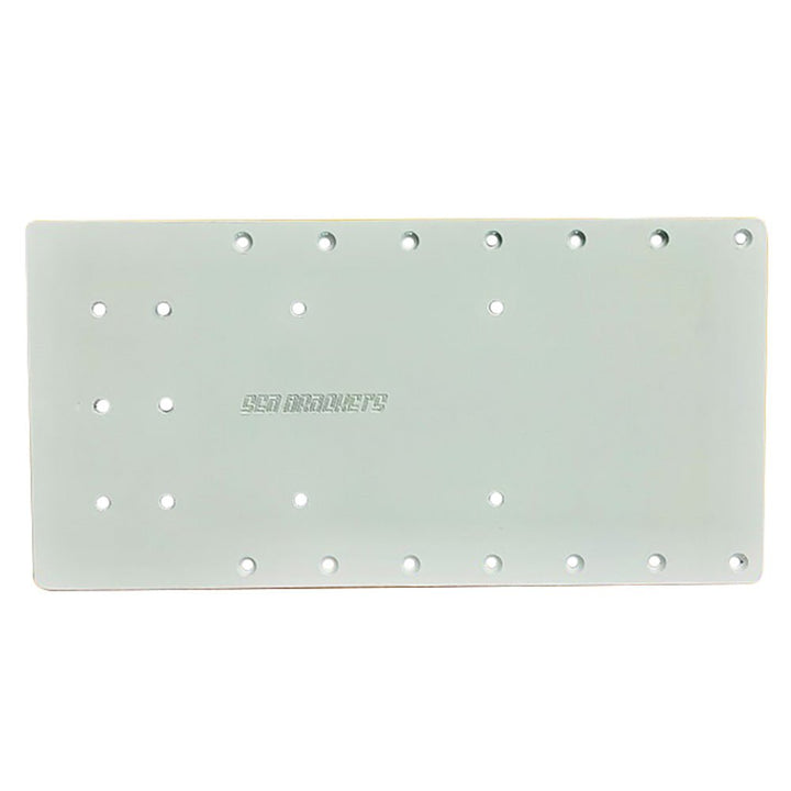 Sea Brackets 20 Straight Trolling Motor Plate f/Minn Kotas Quest [SEA2310] - Houseboatparts.com