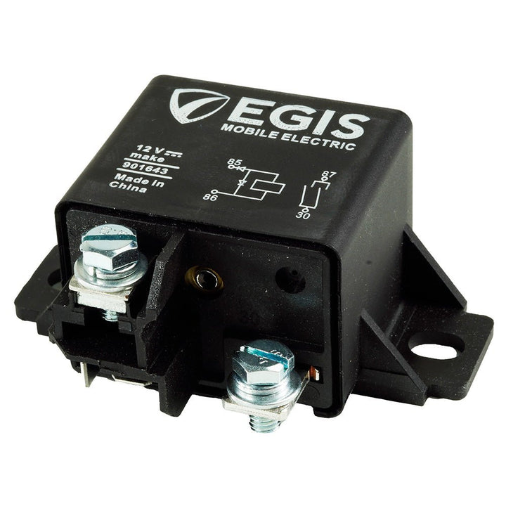 Egis Relay 12V, 75A w/Dual Diode [901643] - Houseboatparts.com