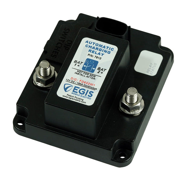 Egis Programmable Automatic Charging Relay (ACR) 160A, 12V [7610] - Houseboatparts.com
