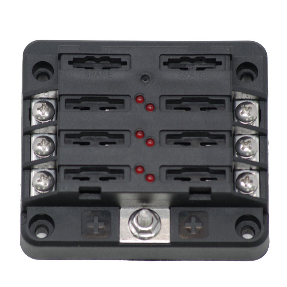 Egis RT Fuse Block 6 Position w/LED Indication [8028] - Houseboatparts.com