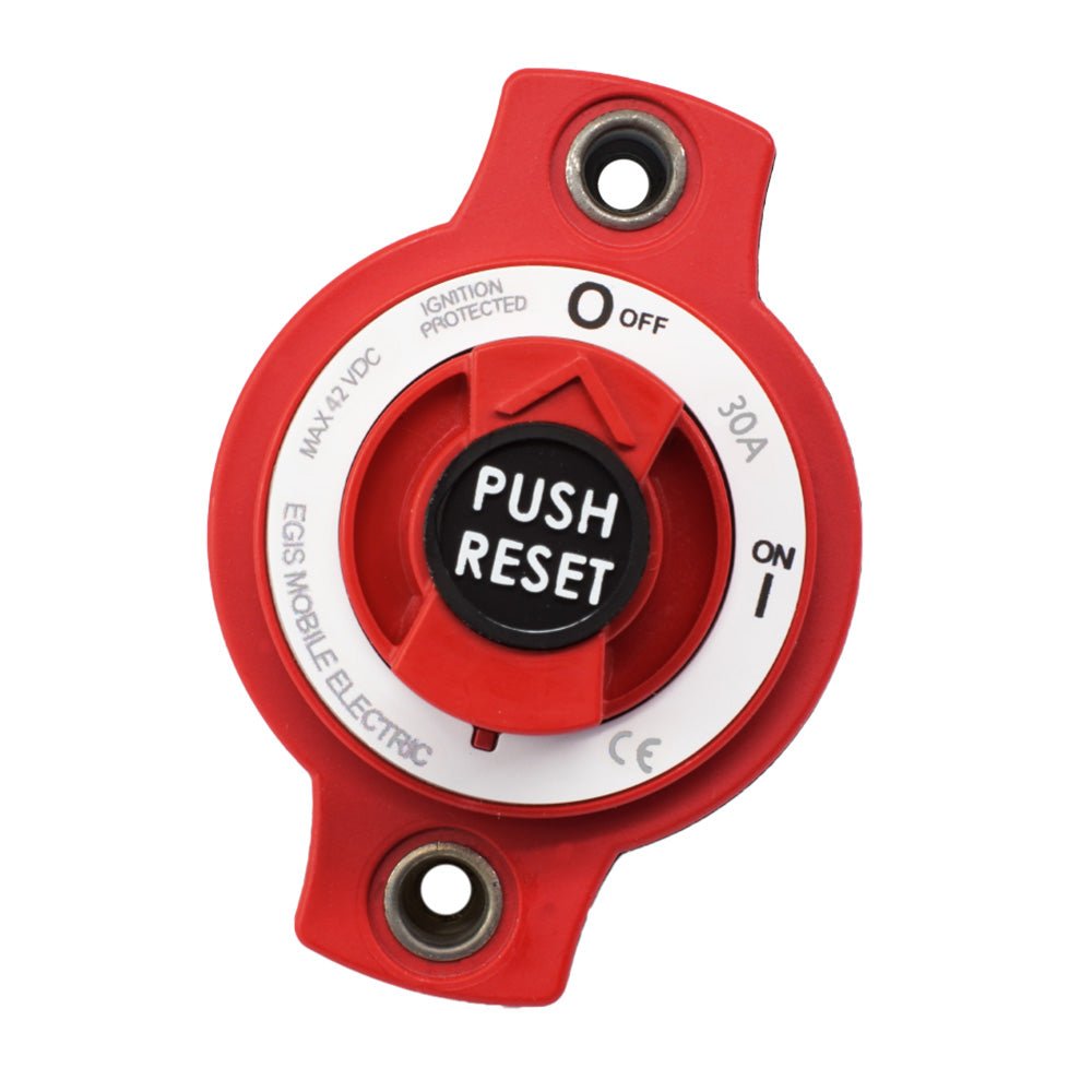 Egis 30A Panel Mount Mini Circuit Breaker [4701 - 30] - Houseboatparts.com