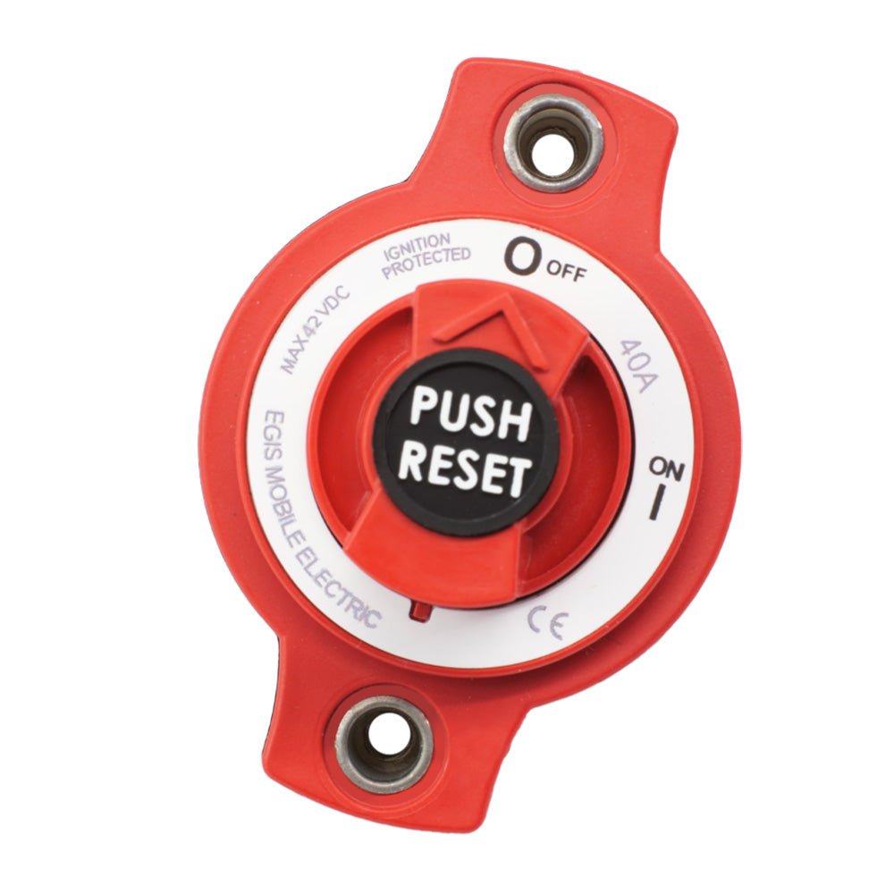 Egis 40A Panel Mount Mini Circuit Breaker [4701 - 40] - Houseboatparts.com