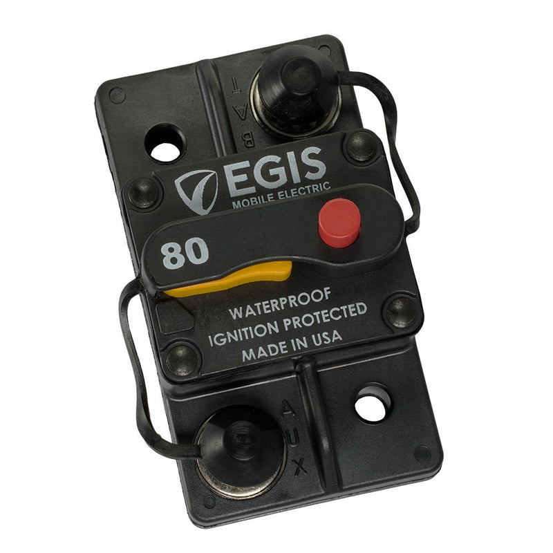 Egis 80A Surface Mount Circuit Breaker - 285 Series [4703-080] - Houseboatparts.com