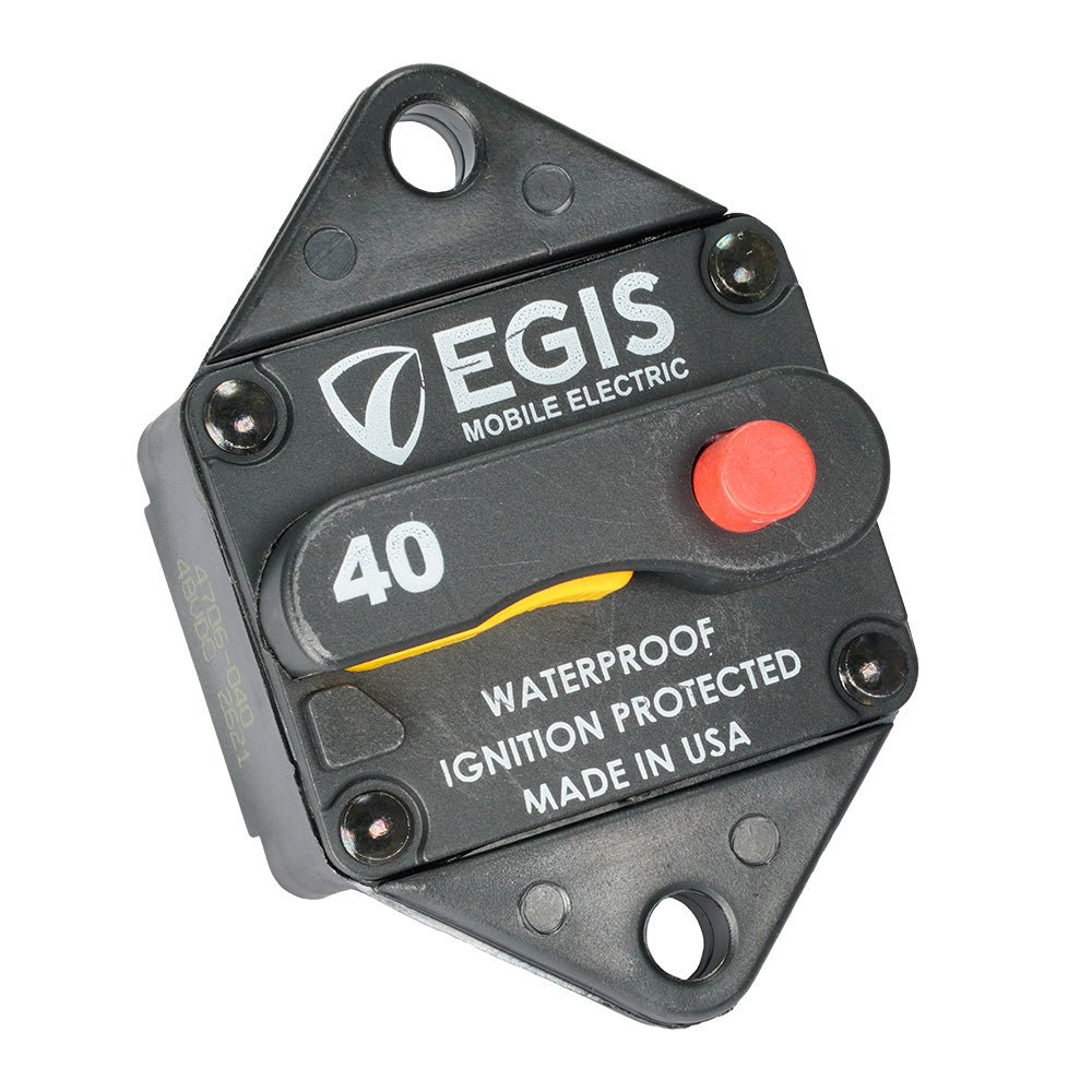 Egis 40A Panel Mount Circuit Breaker - 285 Series [4706-040] - Houseboatparts.com