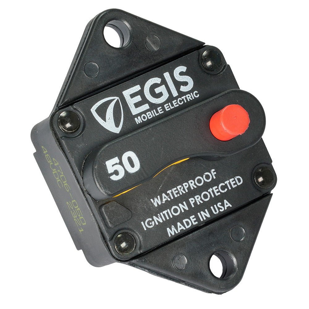 Egis 50A Panel Mount Circuit Breaker - 285 Series [4706-050] - Houseboatparts.com