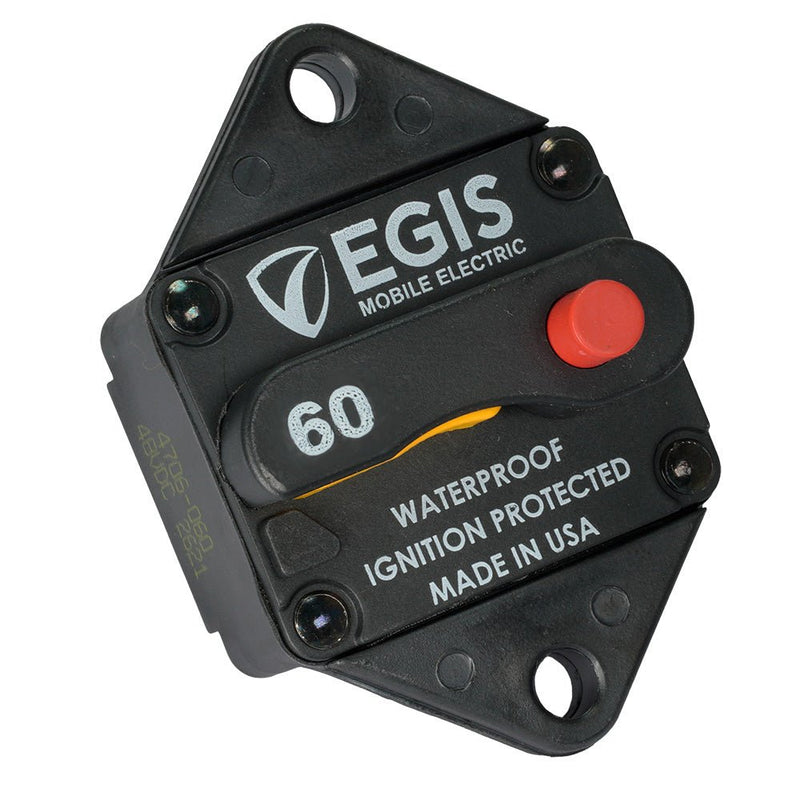 Egis 60A Panel Mount Circuit Breaker - 285 Series [4706-060] - Houseboatparts.com