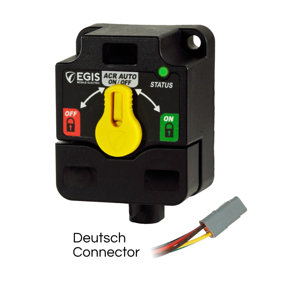 Egis XD Series Single Flex 2 ACR-Relay w/Knobs - DTM Conn [8810-1300] - Houseboatparts.com