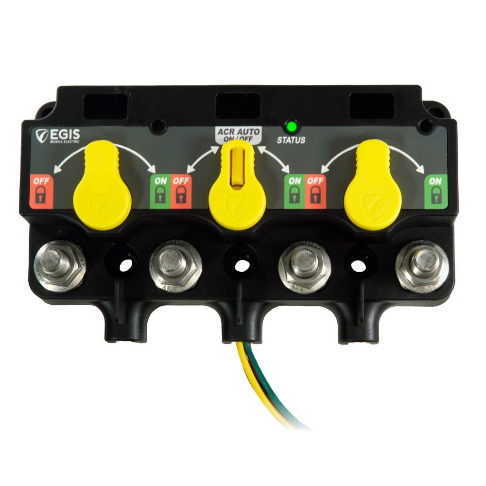 Egis XD Series Triple Flex 2 Mechanical Switch-ACR-Mechanical Switch w/Knobs DTM Connector [8830-1939] - Houseboatparts.com