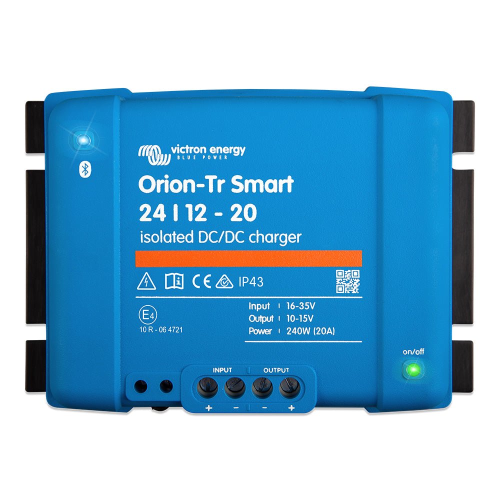 Victron Orion - Tr Smart 24/12 - 20A (240W) Isolated DC - DC Charger [ORI241224120] - Houseboatparts.com
